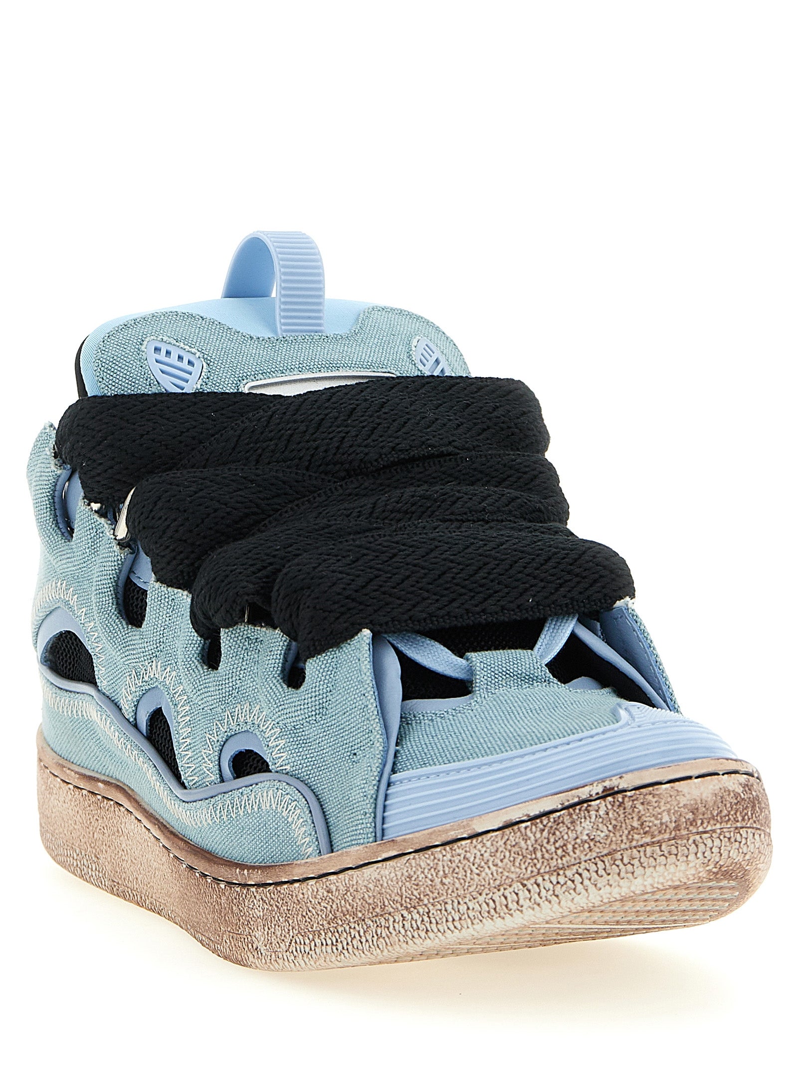 Lanvin Men's Curb Sneakers