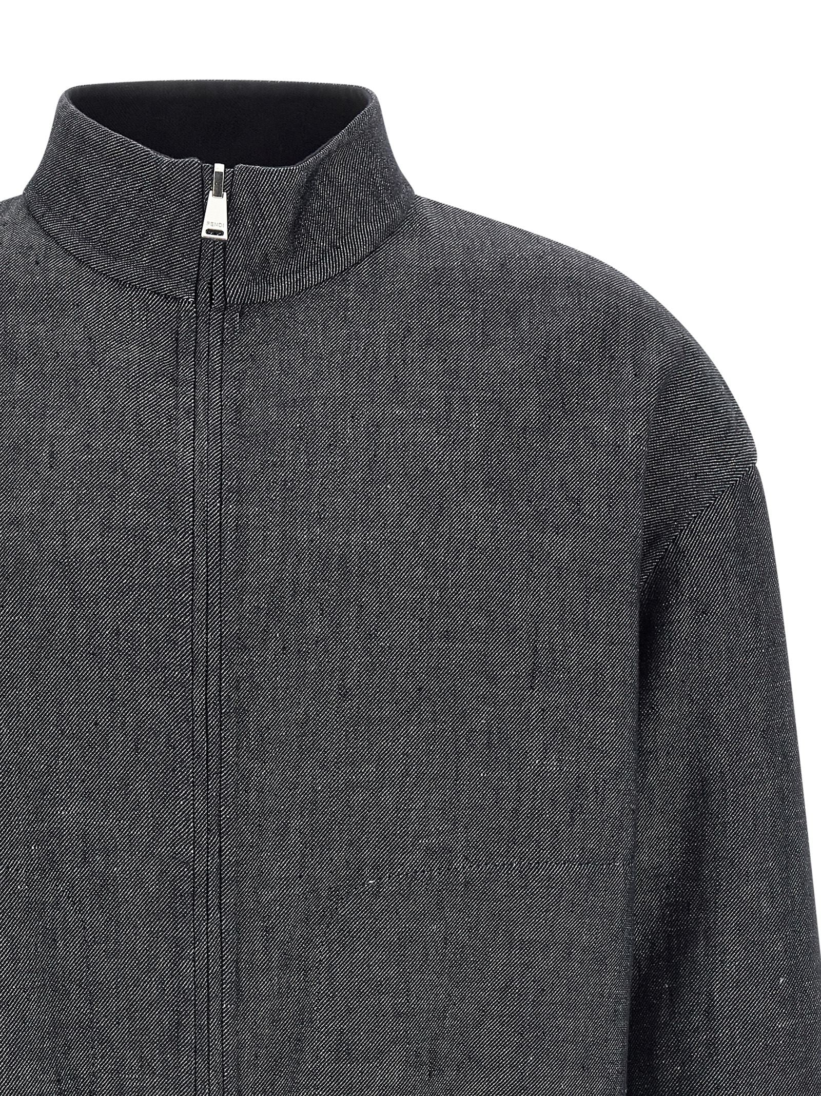 Fendi Men's Ff Selleria Reversible Blouson