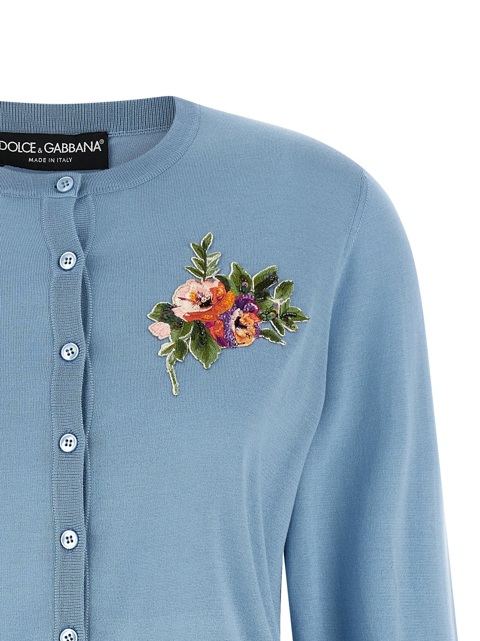 Dolce & Gabbana Women's Floral Embroidery Cardigan