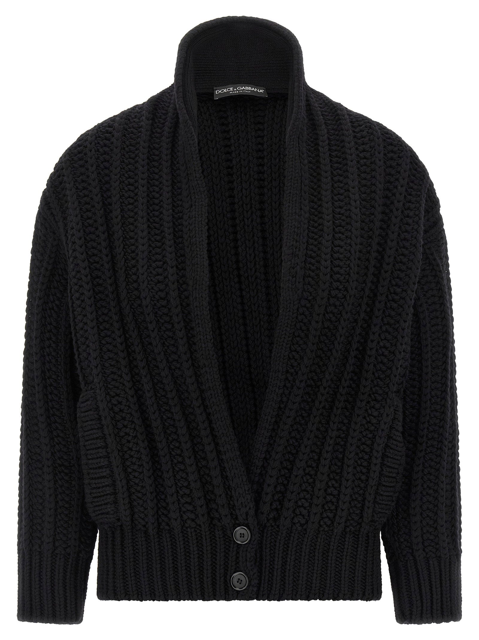 Dolce & Gabbana Women's Coarse Wool Cardigan