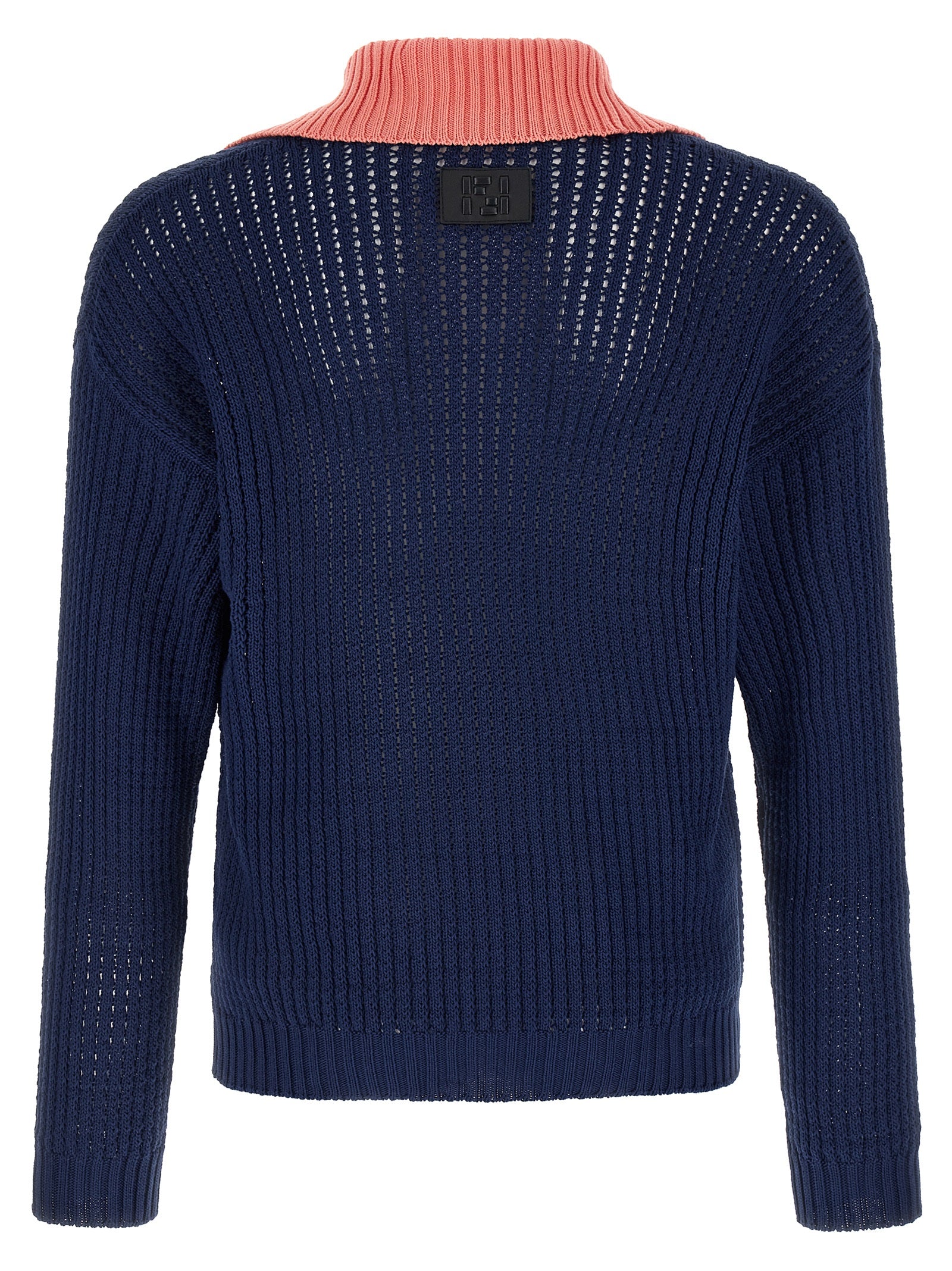 Fendi Men's Cablé Braided Sweater