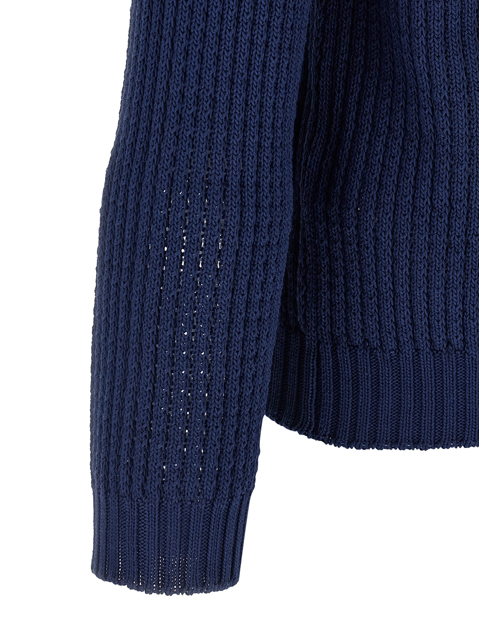 Fendi Men's Cablé Braided Sweater