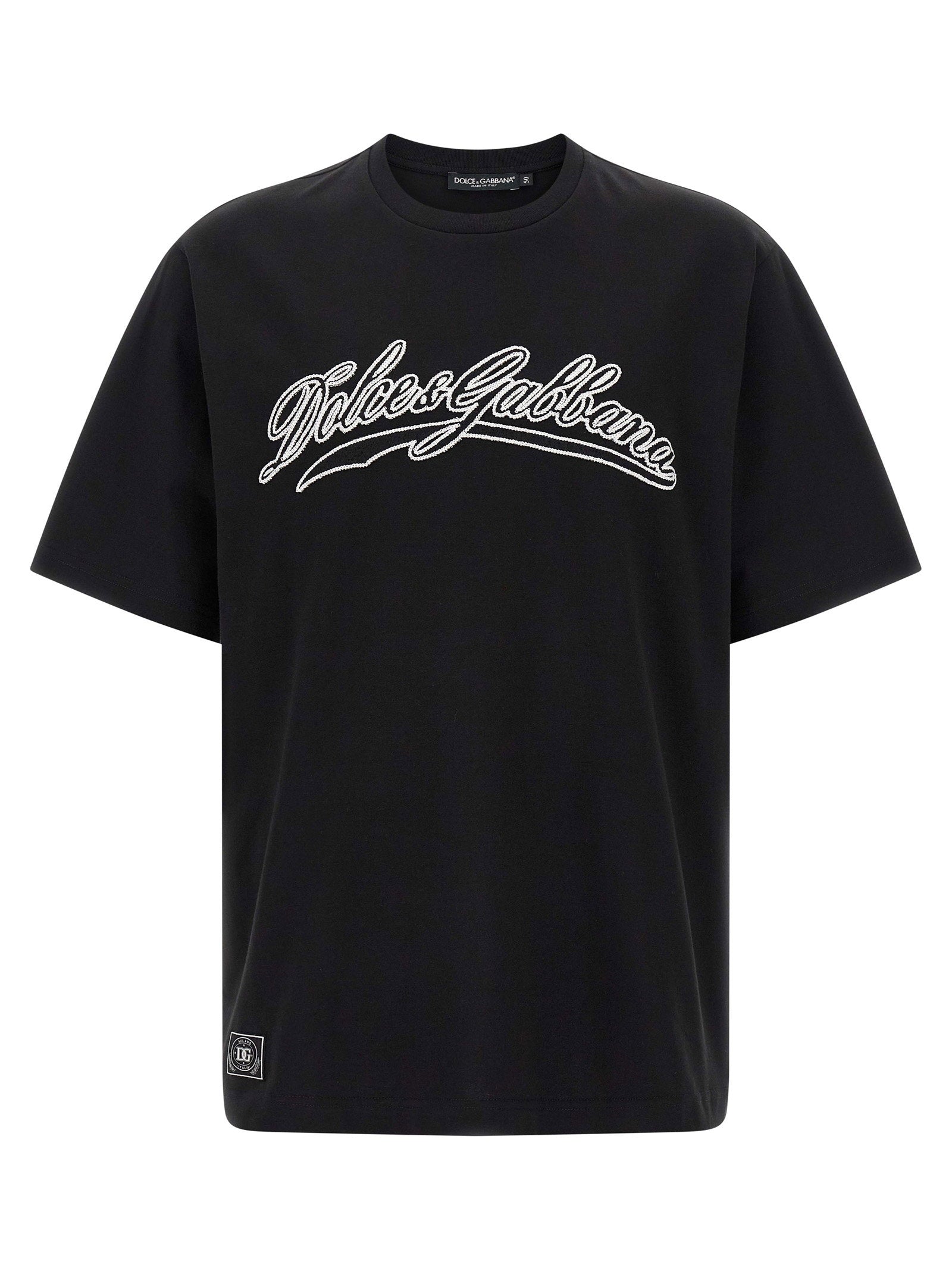 Dolce & Gabbana Men's Logo Embroidery T-Shirt