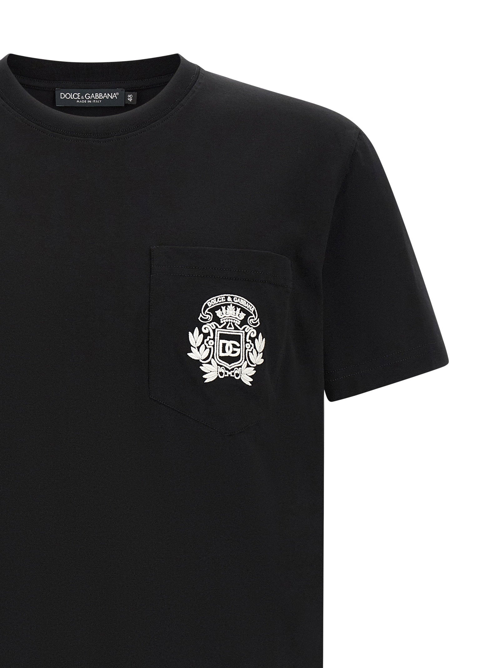 Dolce & Gabbana Men's Dg Embroidered T-Shirt