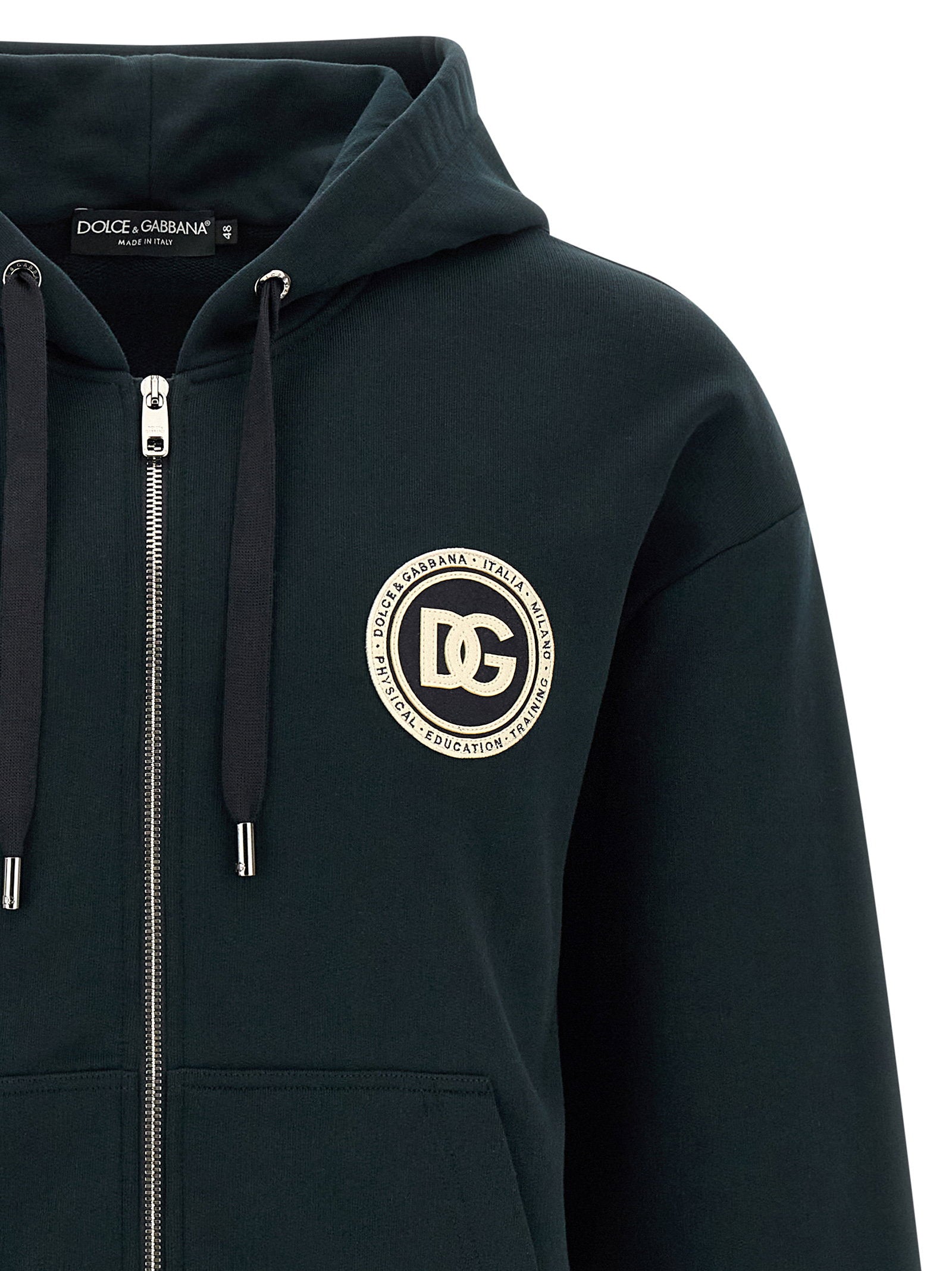 Dolce & Gabbana Men's Logo Patch Hoodie
