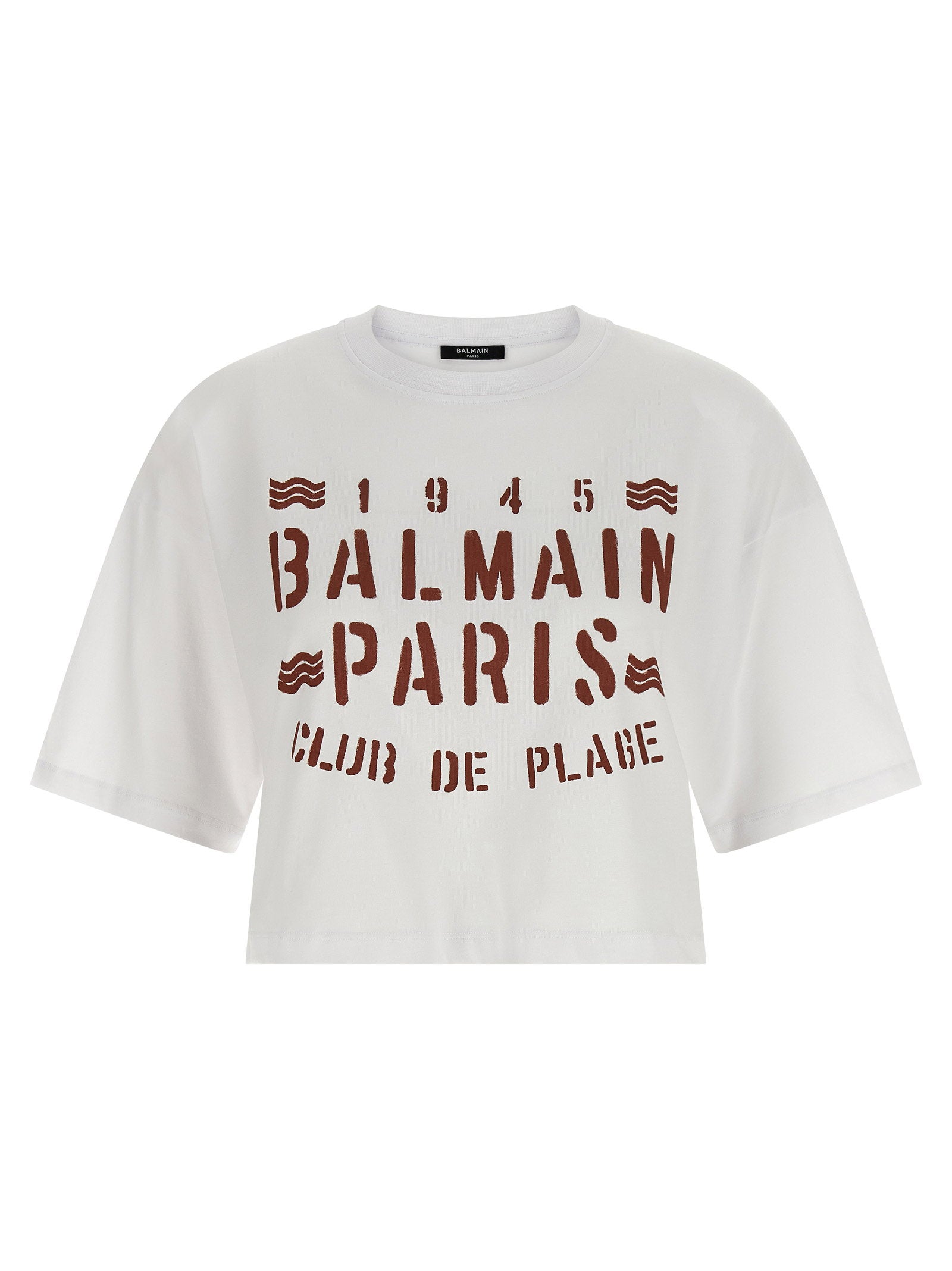 Balmain Women's Plage Print T-Shirt
