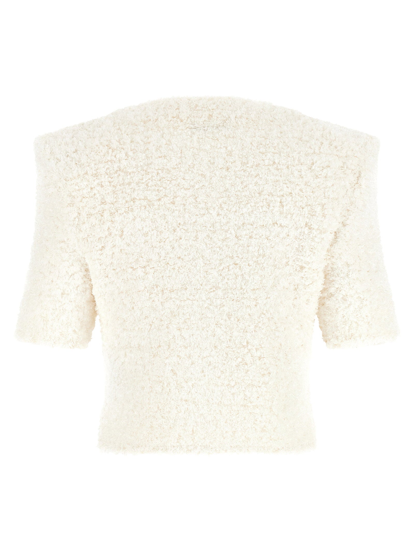 Balmain Women's Cardigan Tweed Plumetis