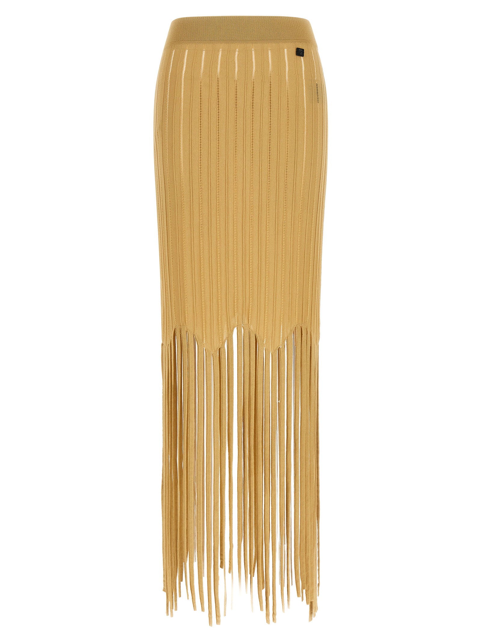 Balmain Women's Fringed Skirt