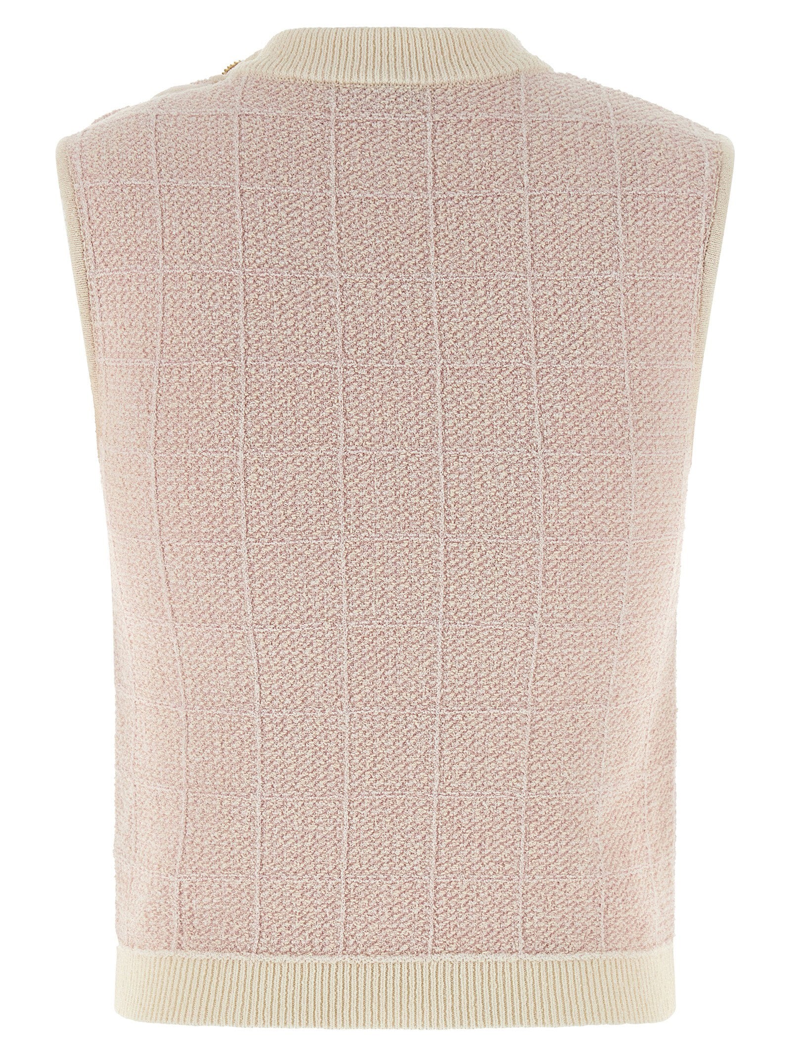 Balmain Women's Testa Di Leone Tweed Vest