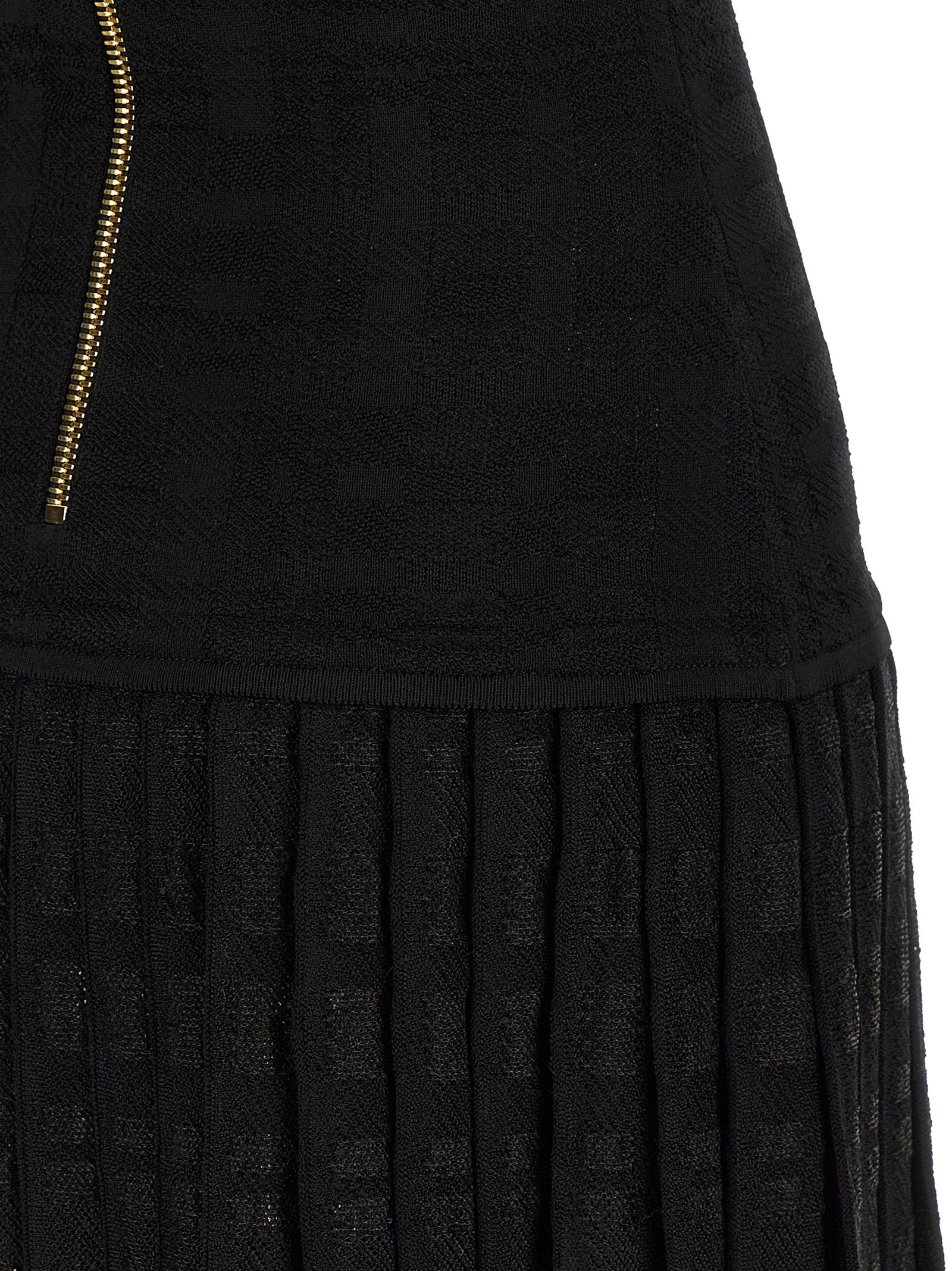 Balmain Women's Tartan Knit Dress