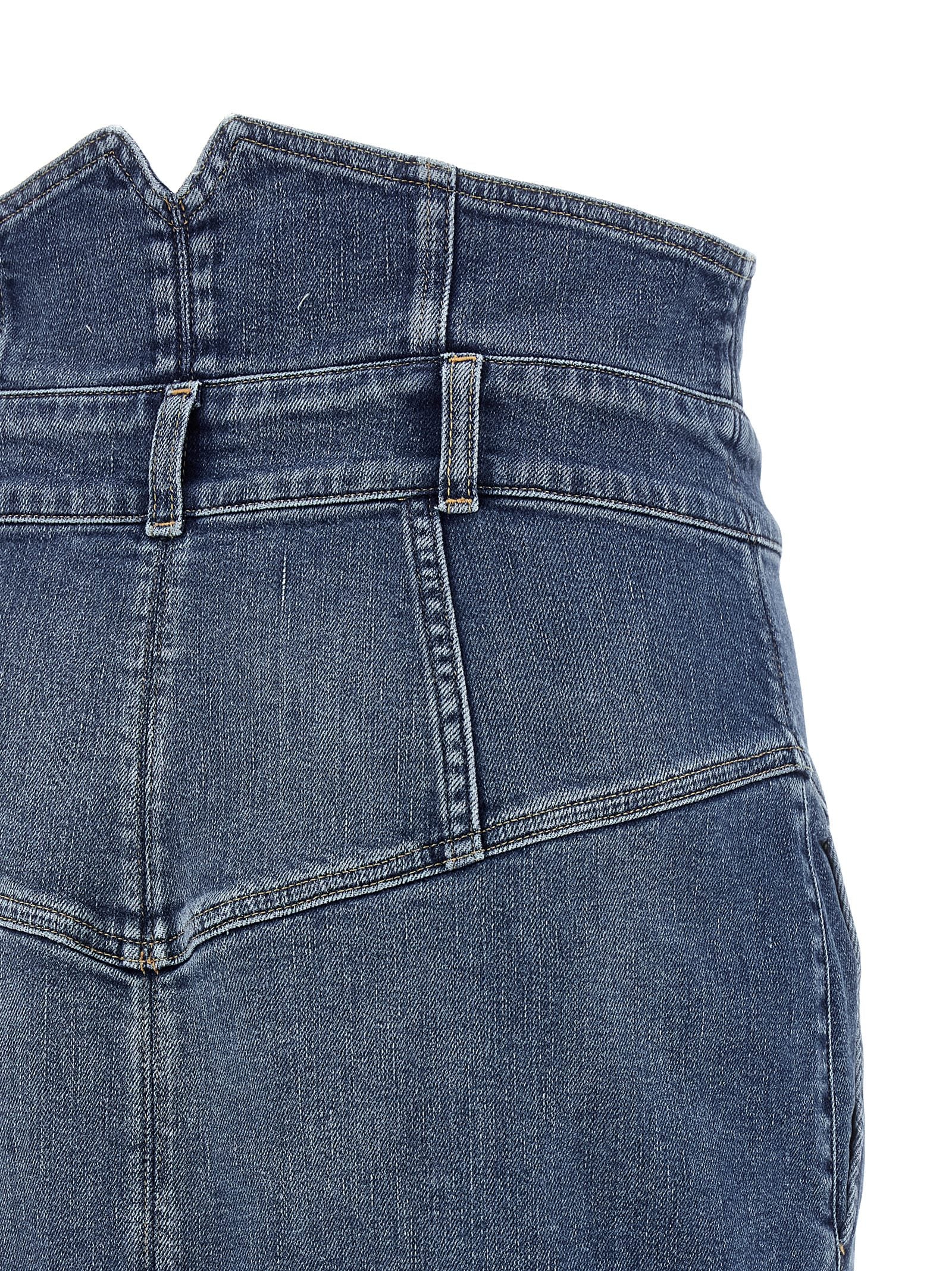 Elisabetta Franchi Women's Denim Skirt