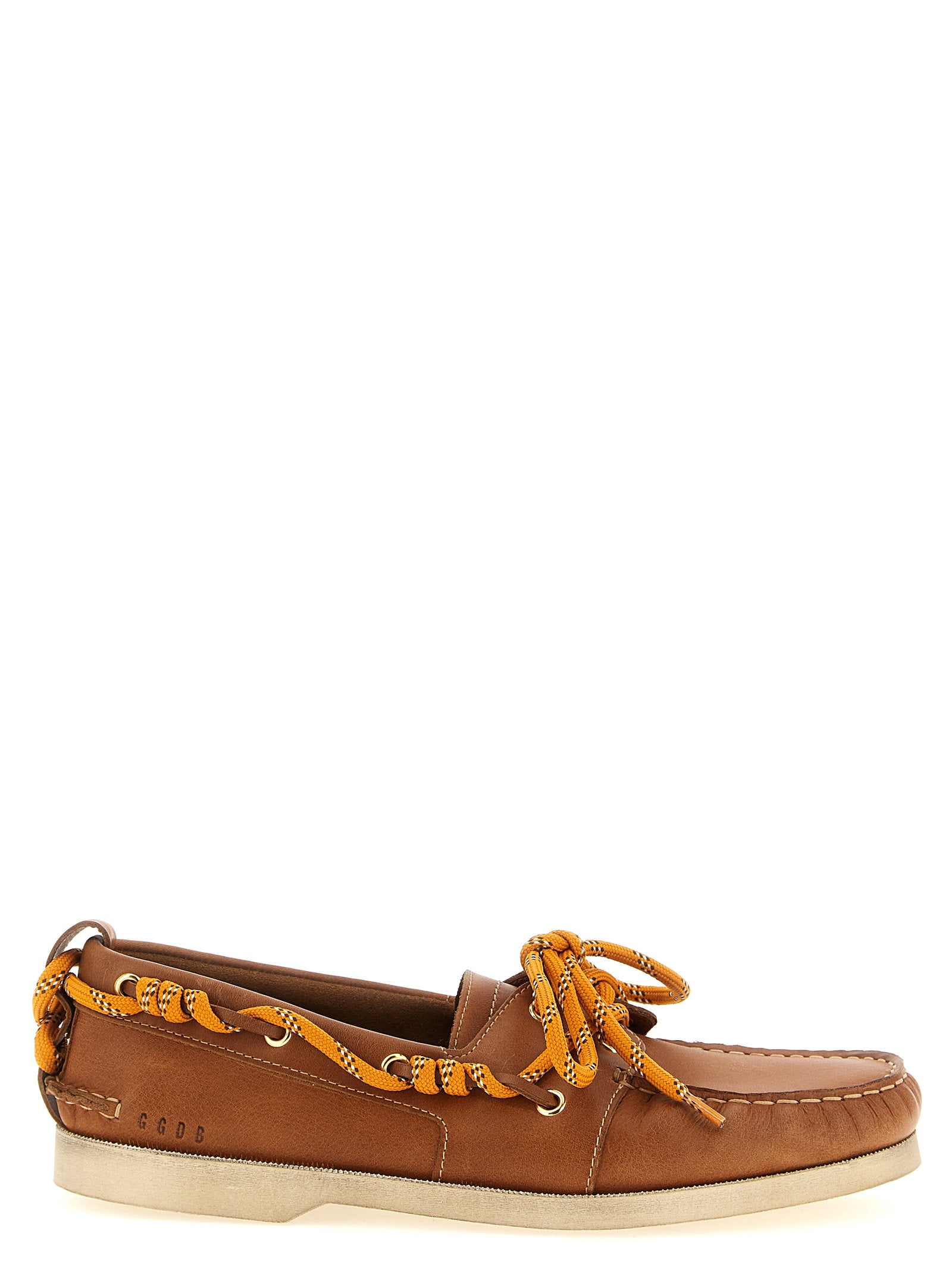 Golden Goose Men's Leather Boat Shoe