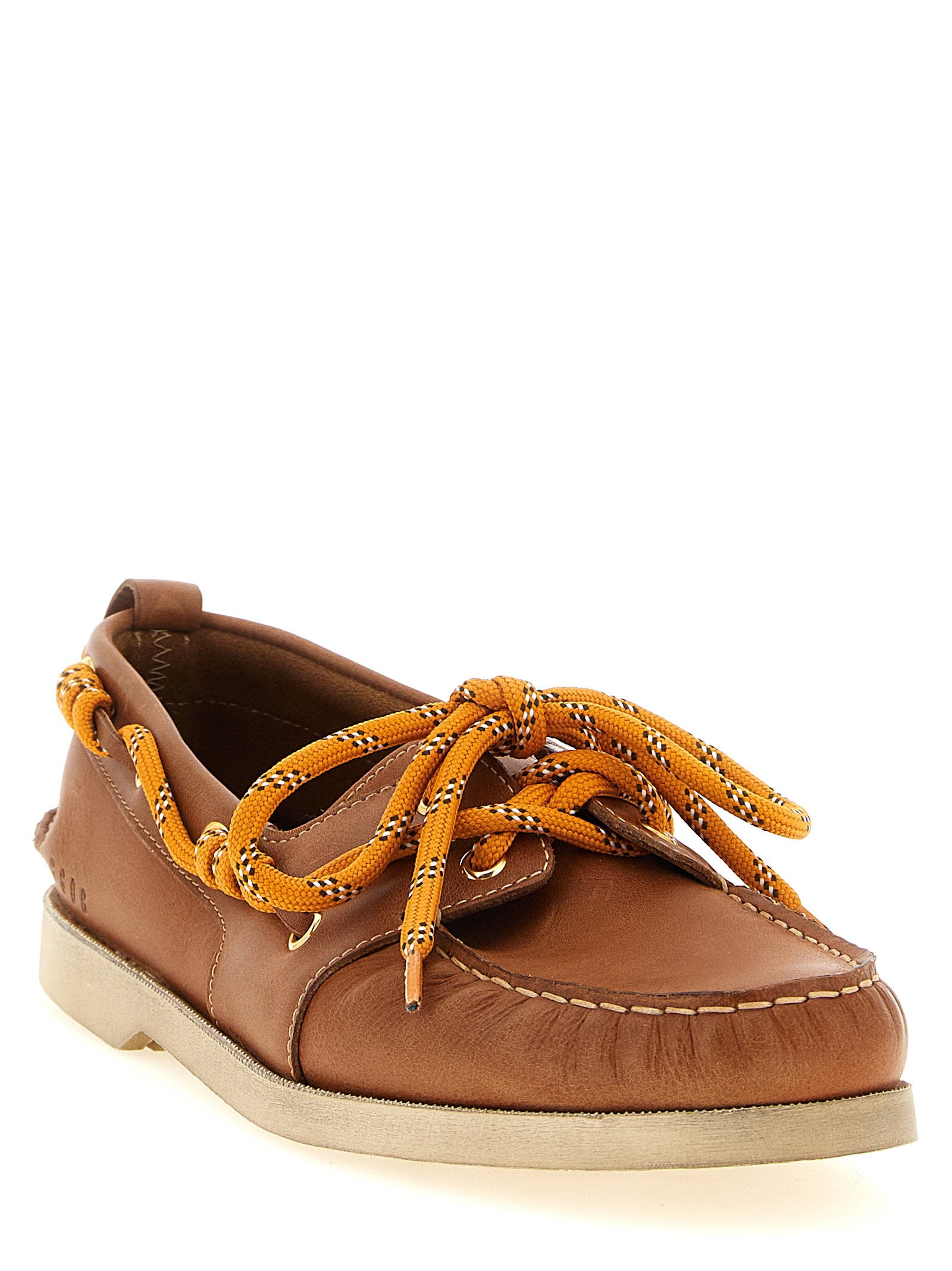 Golden Goose Men's Leather Boat Shoe