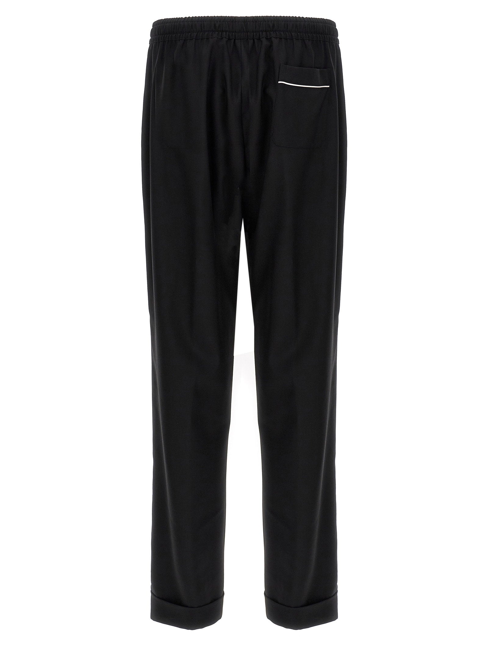 Dolce & Gabbana Men's Contrast Piping Pants