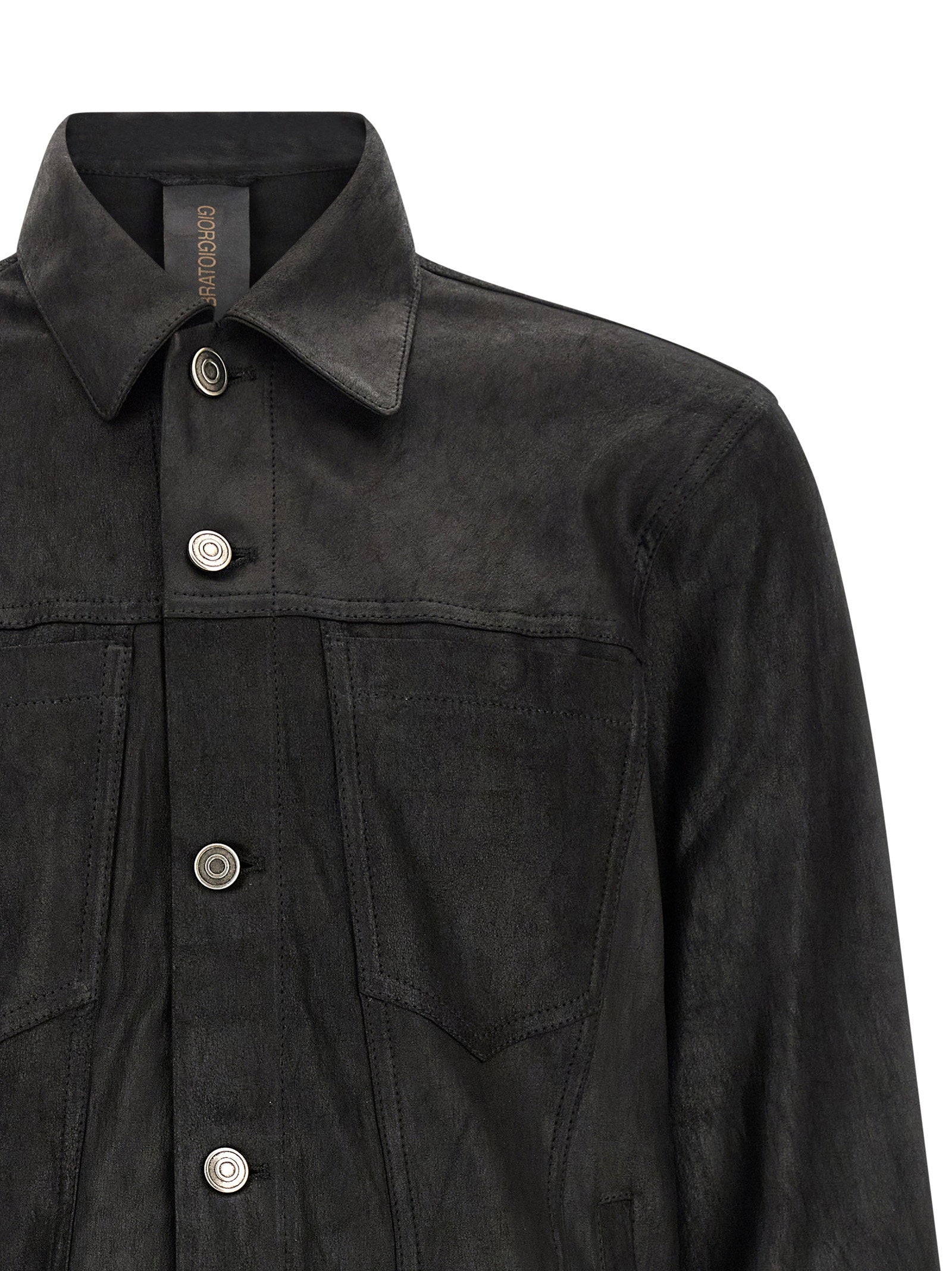 Giorgio Brato Men's Leather Jacket
