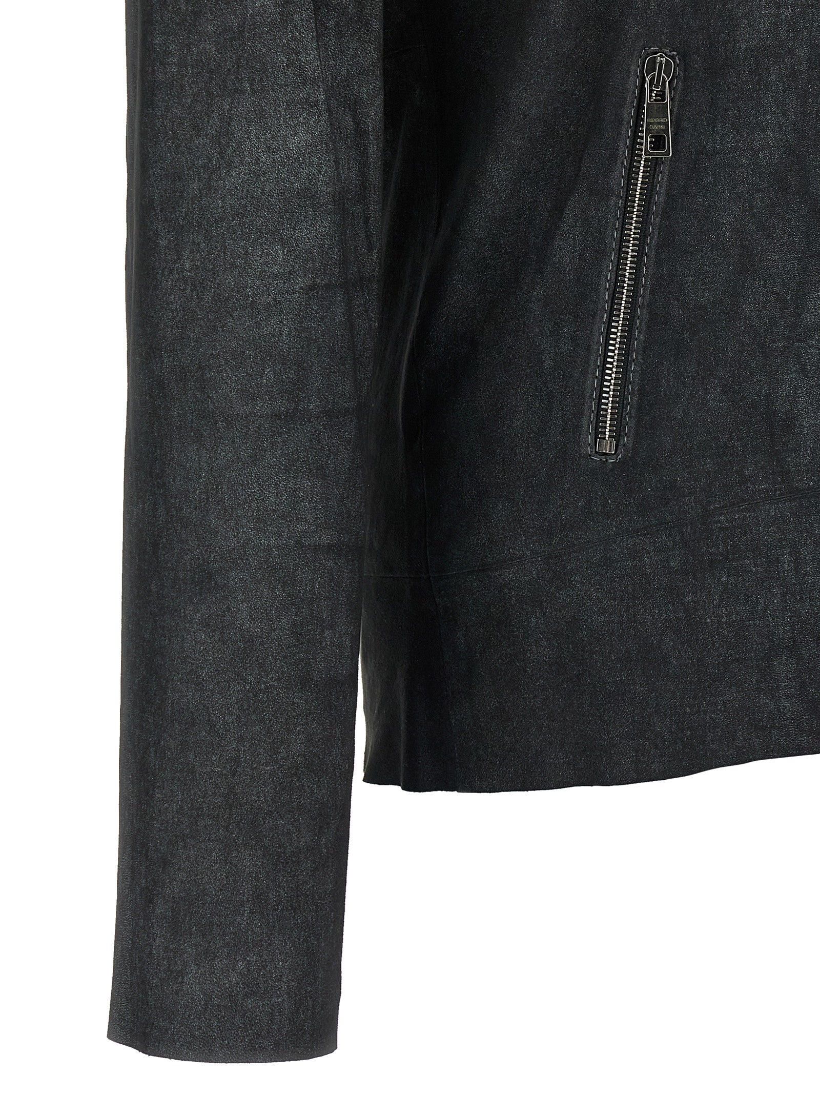 Giorgio Brato Men's Stretch Biker Jacket