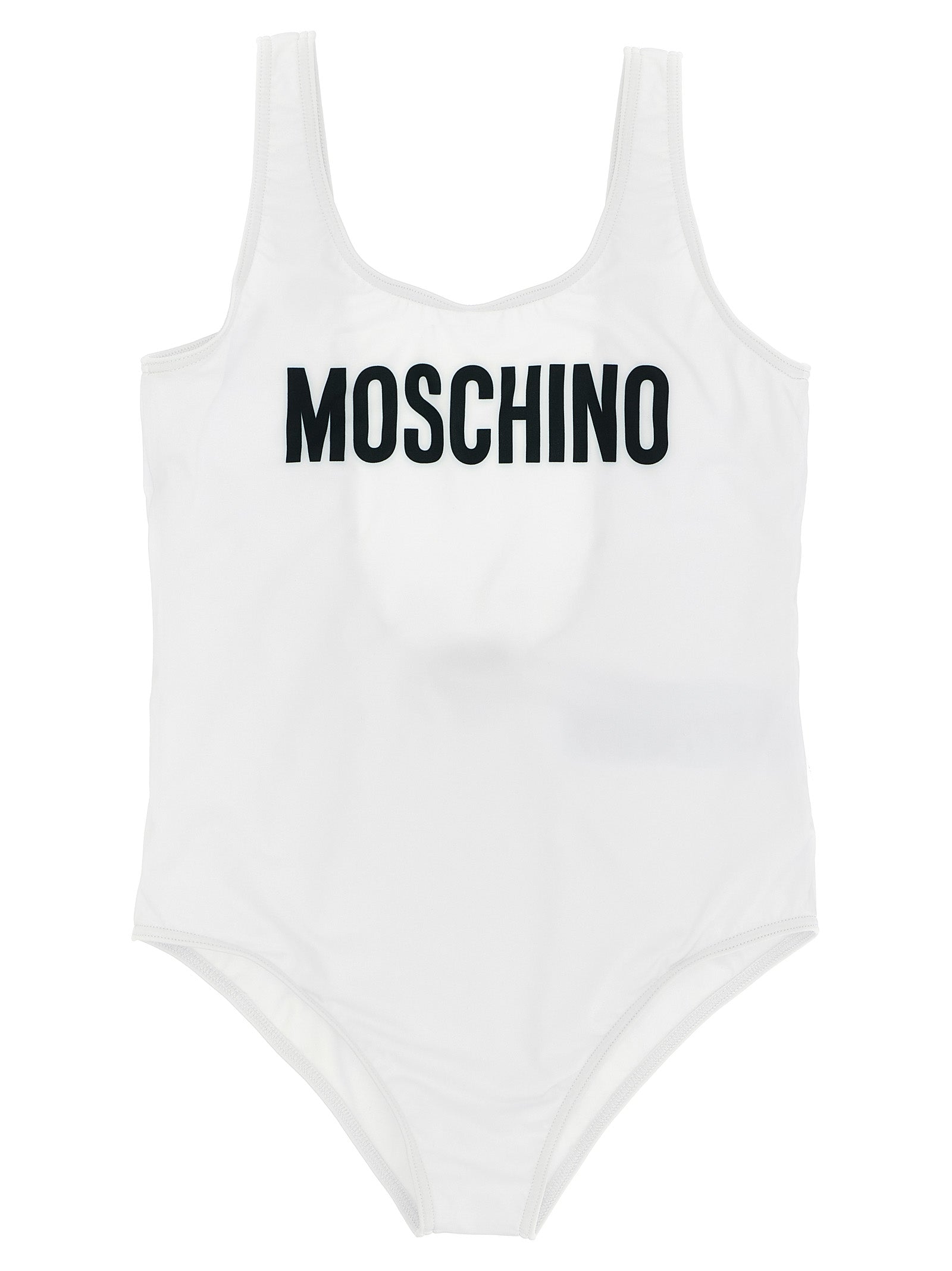 Moschino Kid Teen Girl's Logo Lettering One-Piece Swimsuit