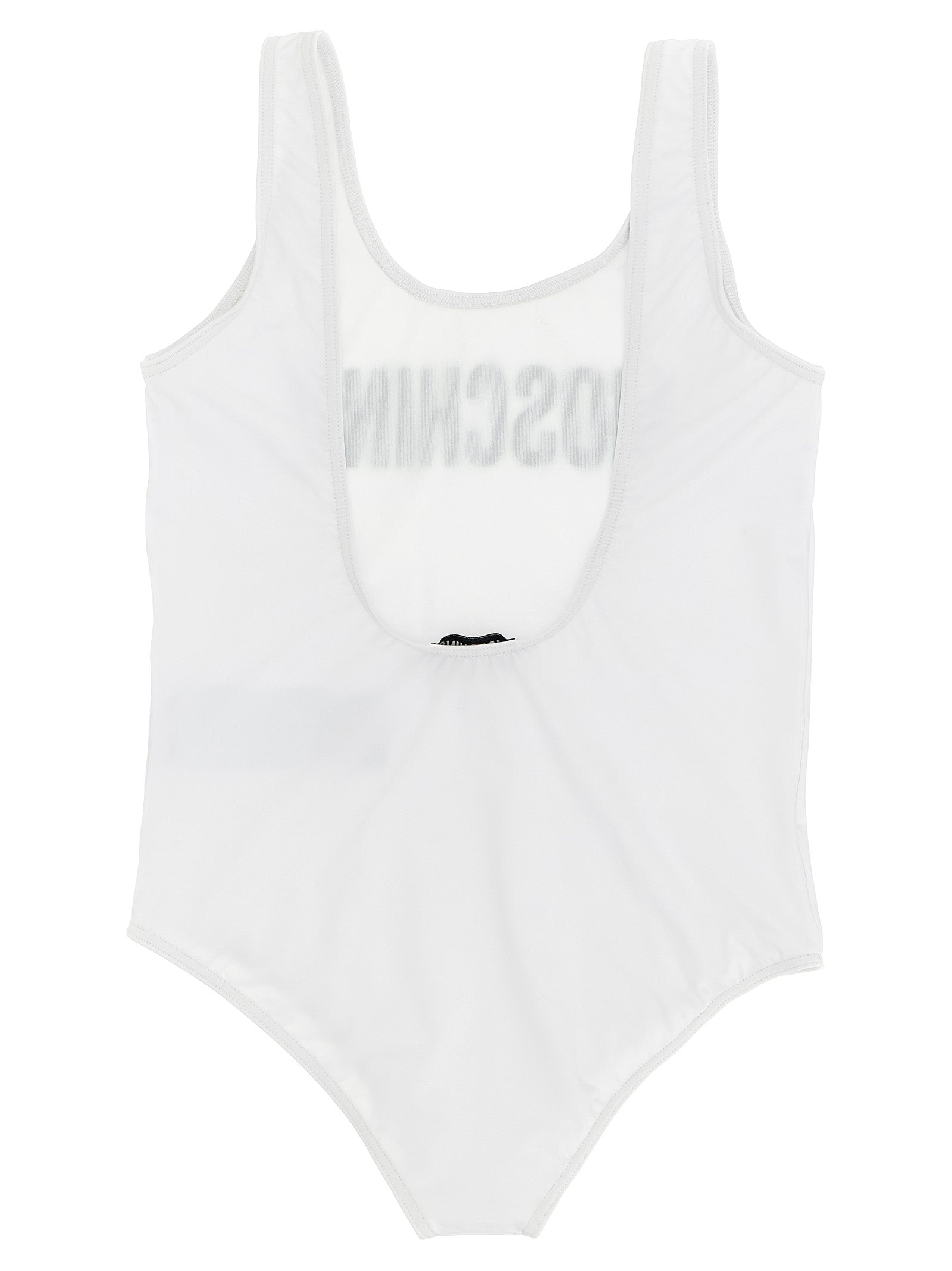 Moschino Kid Teen Girl's Logo Lettering One-Piece Swimsuit