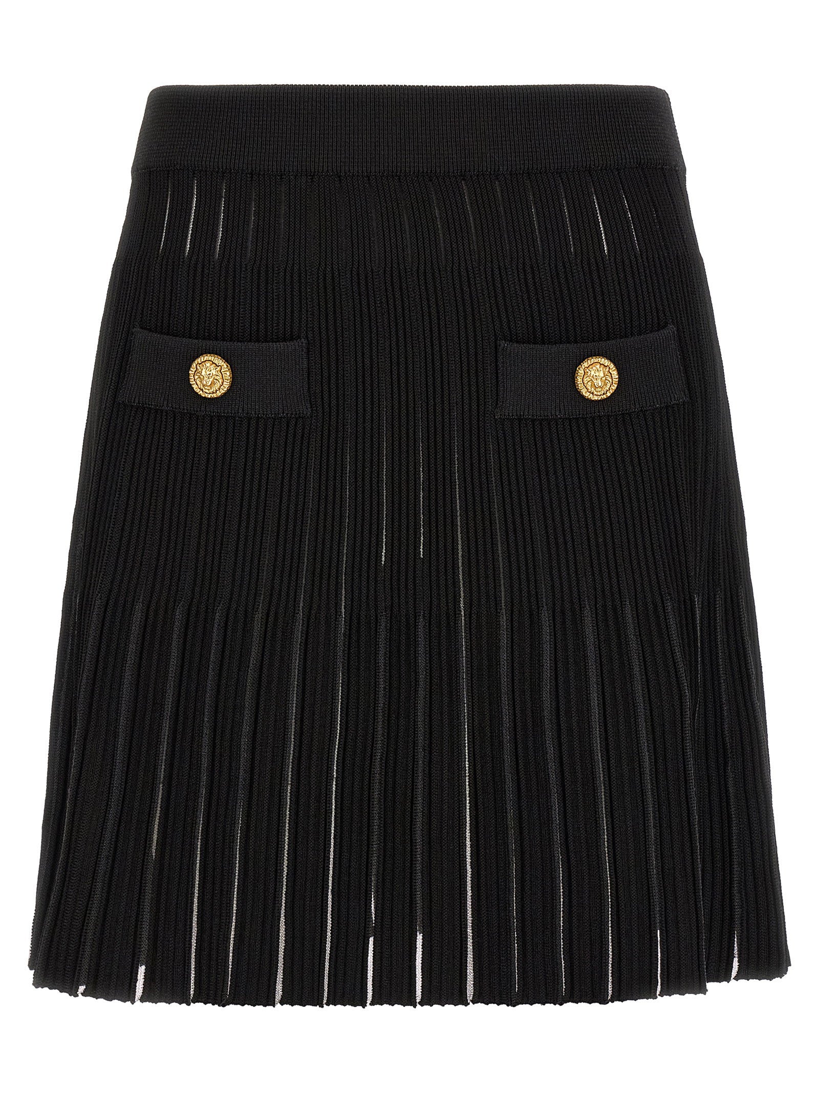 Balmain Women's Pleated Skirt