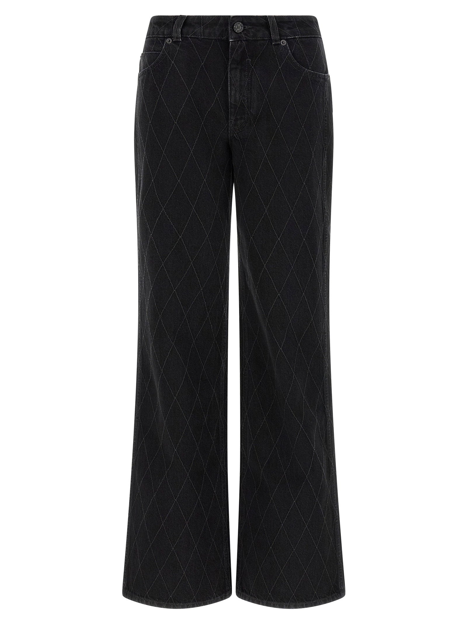 Balmain Women's Diamond-Shaped Jeans