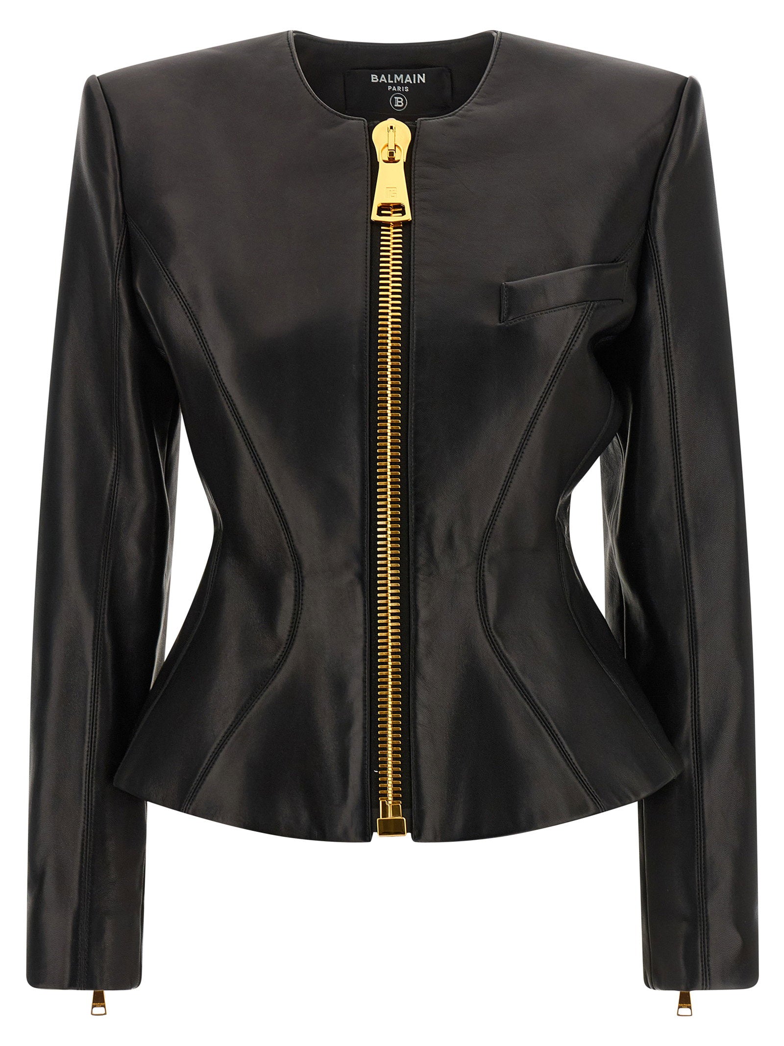 Balmain Women's Leather Jacket