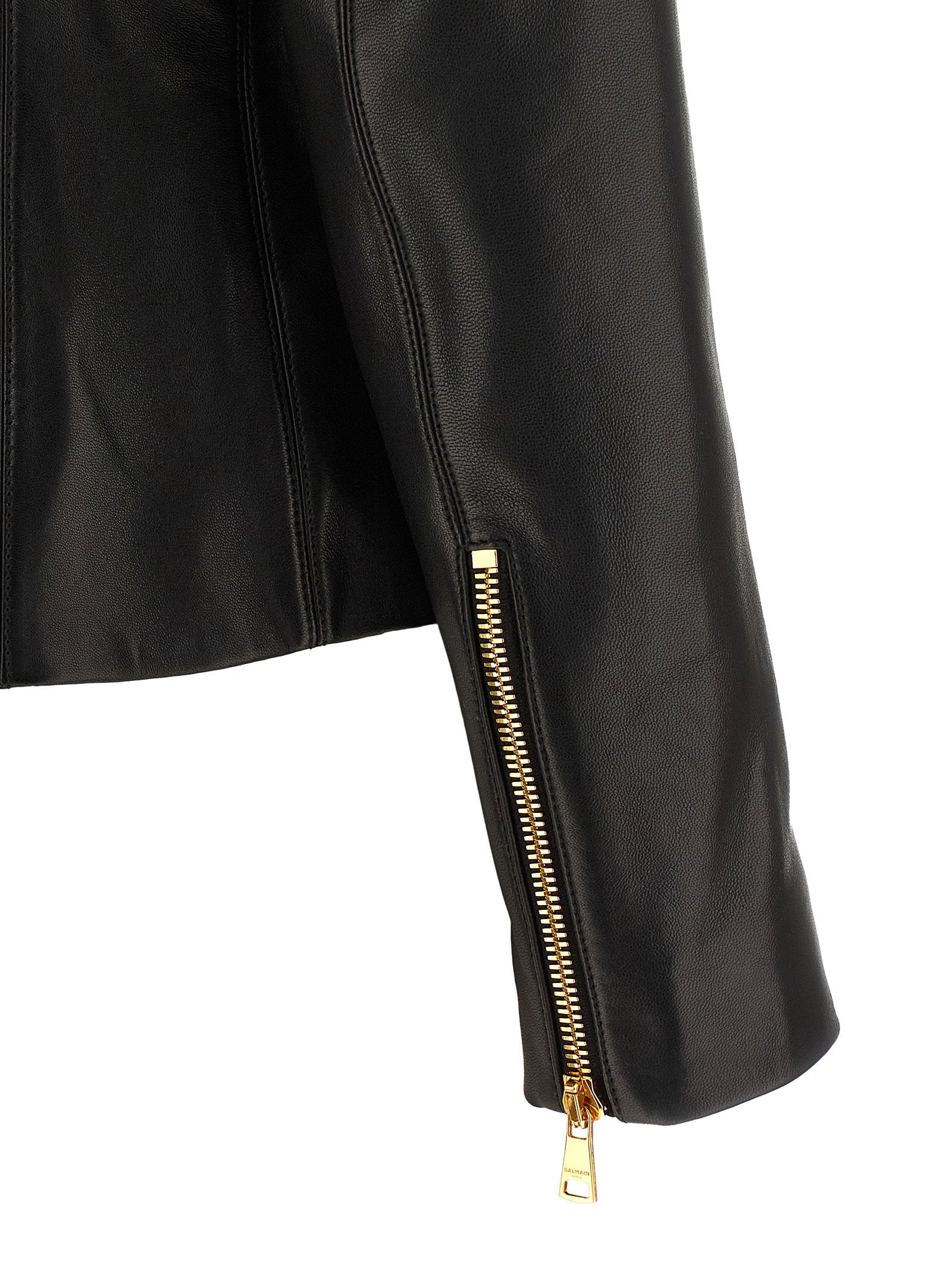 Balmain Women's Leather Jacket