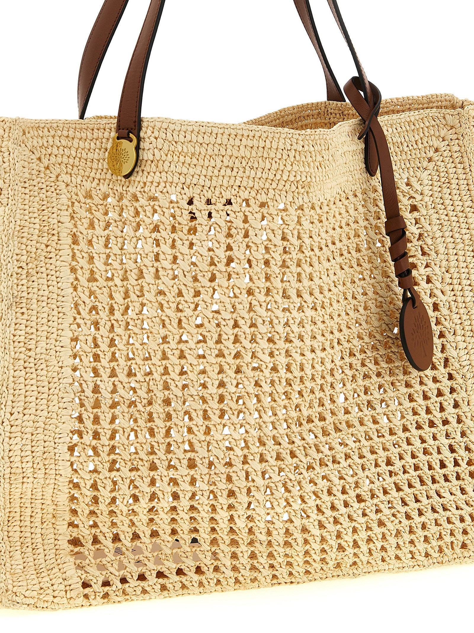 Mulberry Women's Big Crochet Shopping Bag