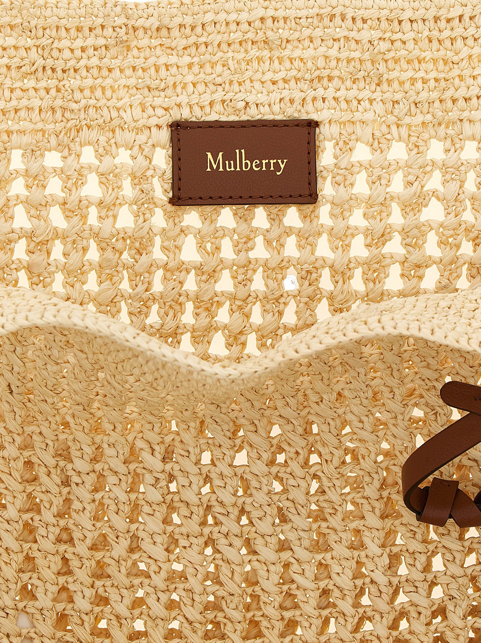 Mulberry Women's Big Crochet Shopping Bag