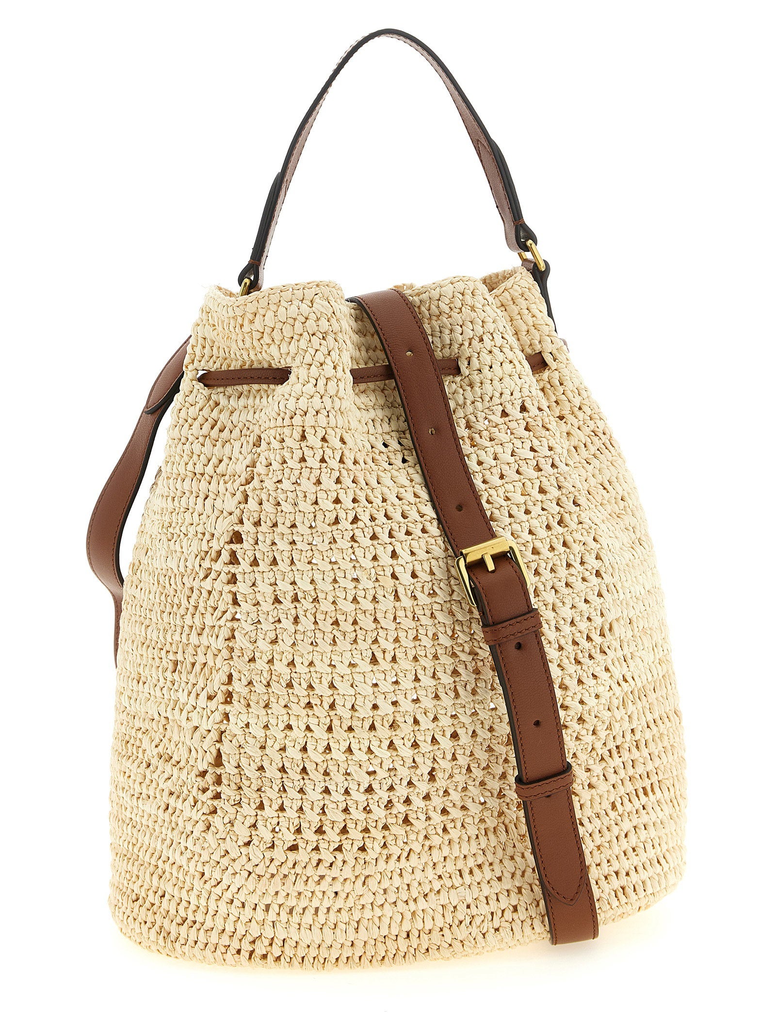 Mulberry Women's Crochet Bucket Bag