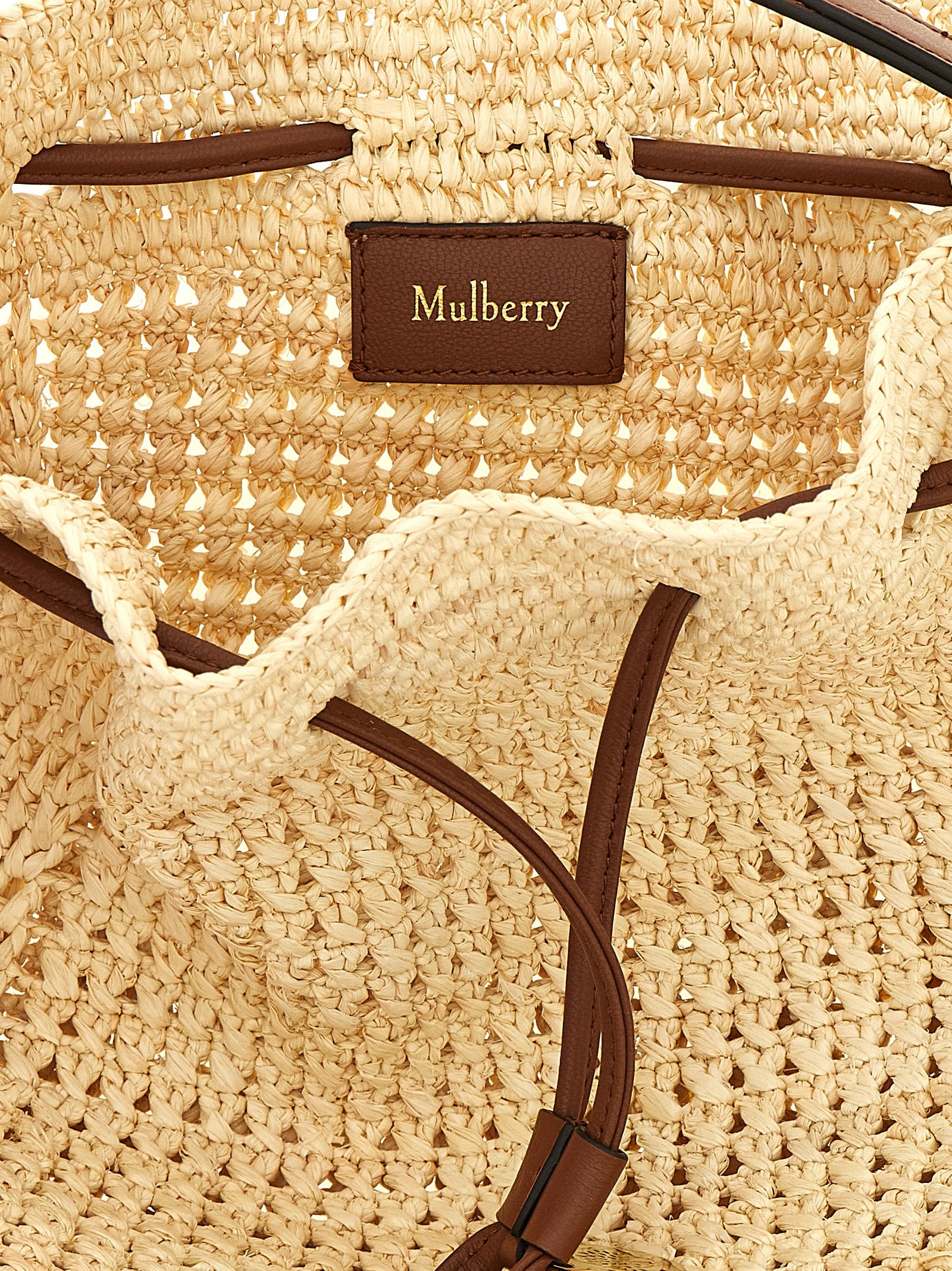 Mulberry Women's Crochet Bucket Bag