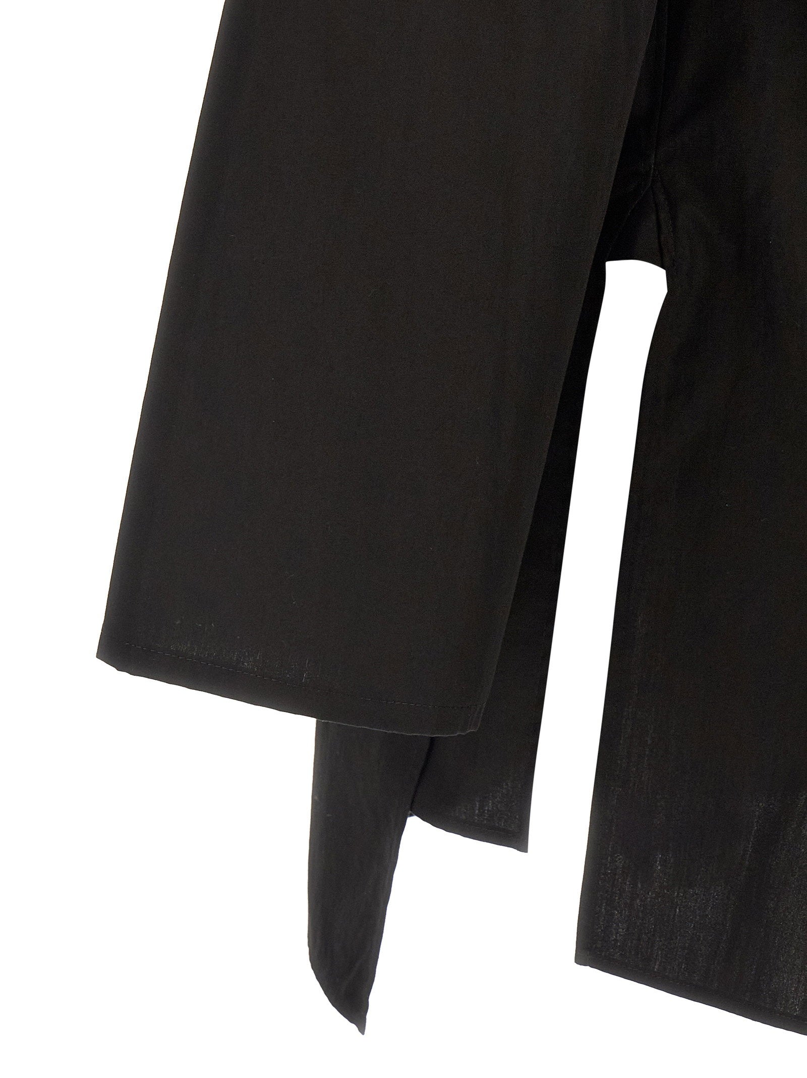 Yohji Yamamoto Men's Collar Gather Double B Shirt