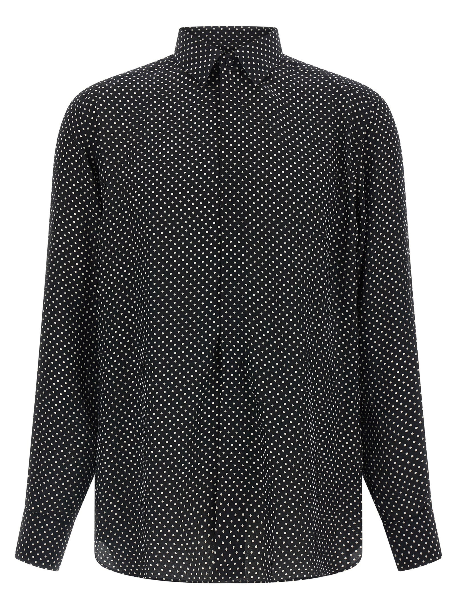 Tom Ford Men's Polka Dot Shirt