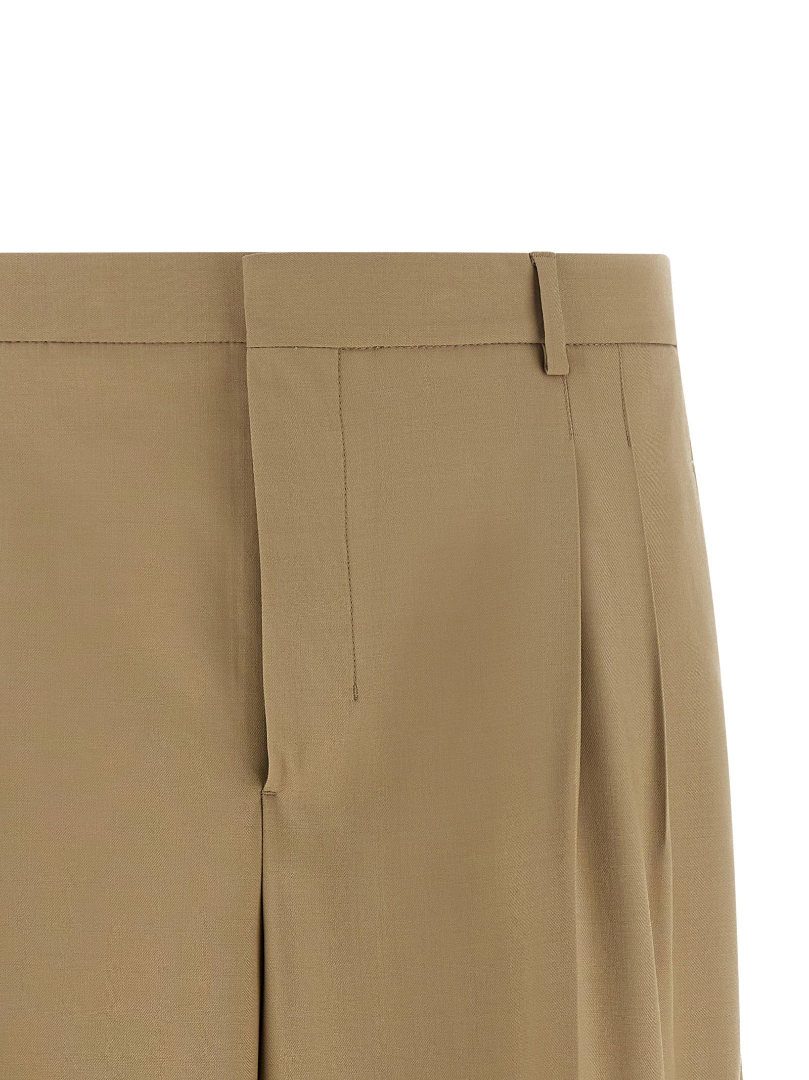 Ami Paris Men's Fresh Wool Bermuda Shorts