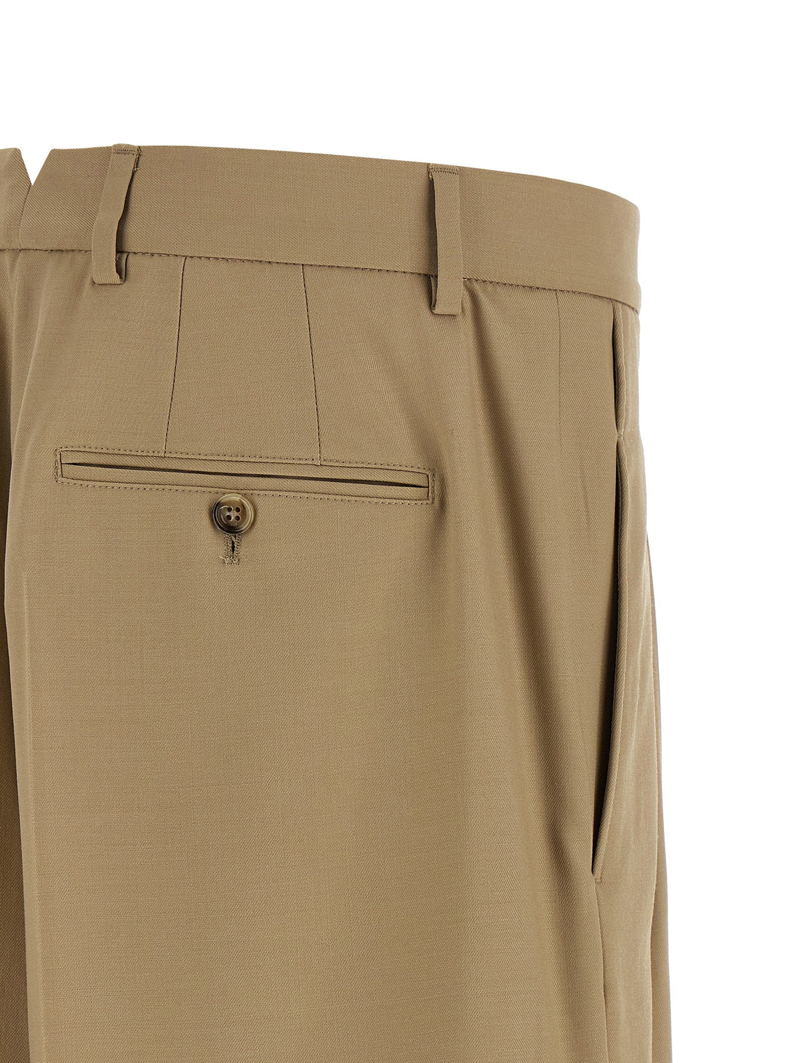 Ami Paris Men's Fresh Wool Bermuda Shorts