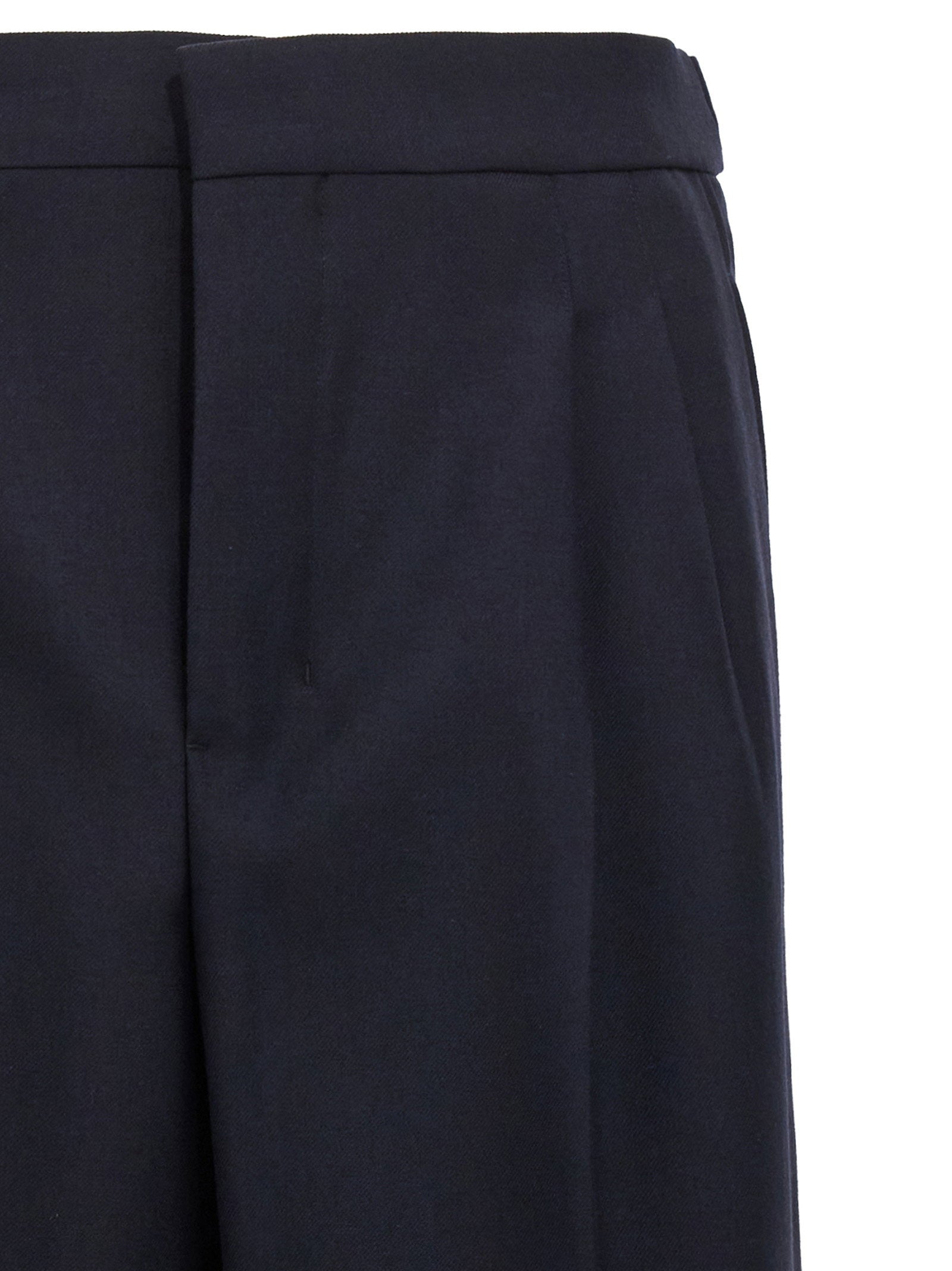 Ami Paris Men's Front Pleat Pants