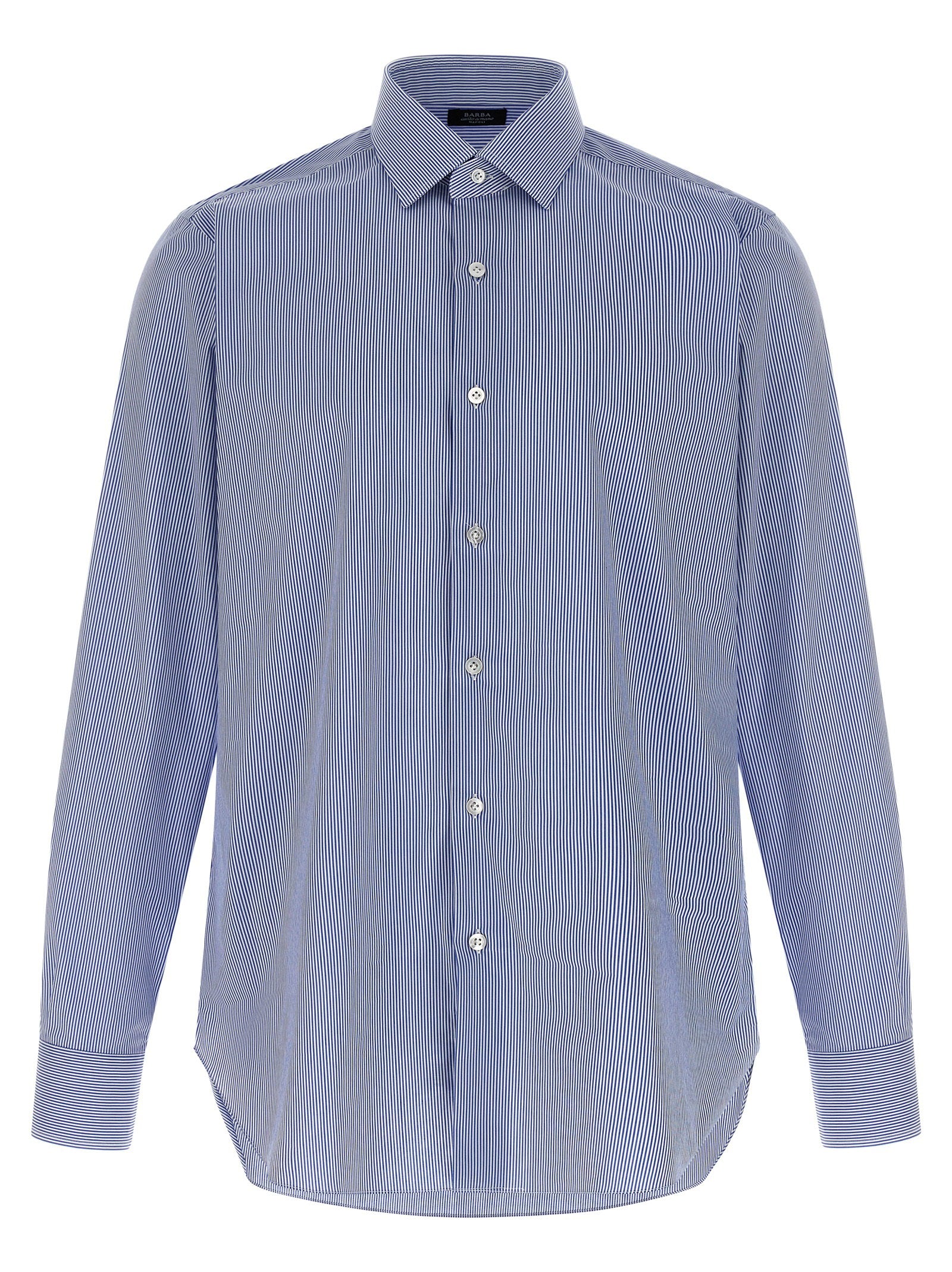 Barba Men's Striped Shirt