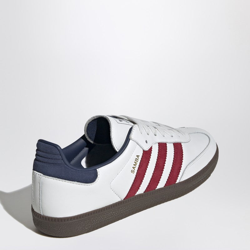 Adidas Originals Men's Samba Og White/Red/Blue Sneaker