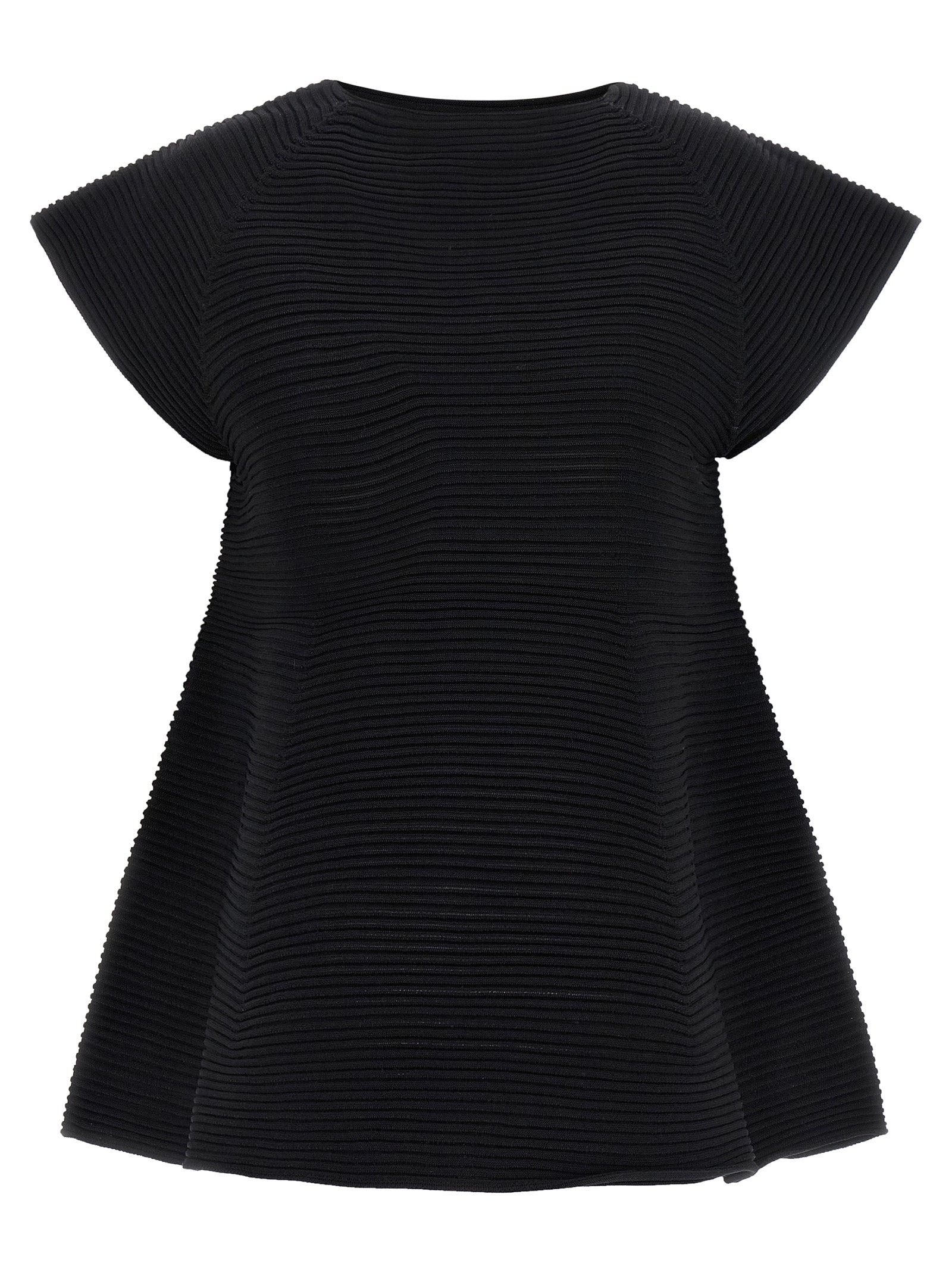 Issey Miyake Women's Corrugated Knit Dress