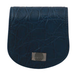 Dolce & Gabbana Blue Leather Holder Pocket Condom Men's Case