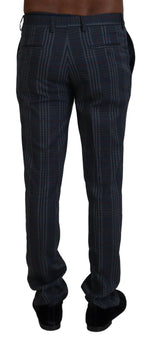 BENCIVENGA Elegant Multicolor Pure Wool Men's Trousers