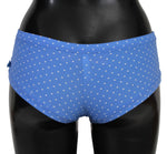 Ermanno Scervino Blue Shorts Beachwear Bikini Bottoms Women's Swimsuit