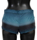 Ermanno Scervino Blue Ombre Shorts Beachwear Bikini Women's Swimsuit