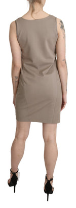 Liu Jo Glamorous V-Neck Sleeveless Sequin Mini Women's Dress