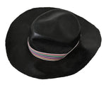 Costume National Chic Black Floppy Hat - Timeless Women's Elegance