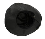 Costume National Chic Black Floppy Hat - Timeless Women's Elegance