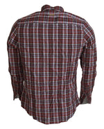 GF Ferre Multicolor Cotton Casual Men's Men's Shirt