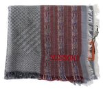 Missoni Chic Multicolor Wool Blend Designer Men's Scarf