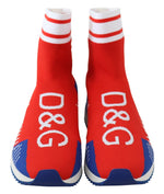 Dolce & Gabbana Chic SORRENTO Casual Socks Men's Sneakers
