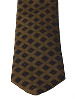 Dolce & Gabbana Elegant Brown Patterned Silk Blend Men's Necktie