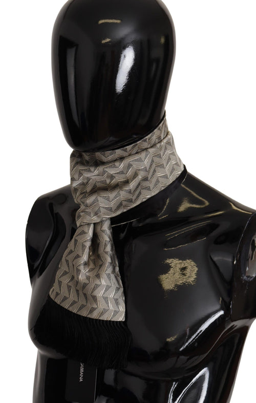 Dolce & Gabbana Elegant Silk Men's Scarf Men's Wrap
